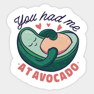 Pregnant Avocado Sticker